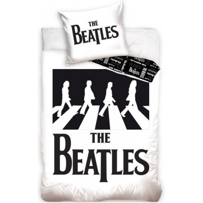 Carbotex bavlna povlečení The Beatles Abbey Road Renforcé 140x200 70x80