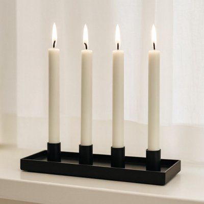 ROSA Adventní svícen Erwin černý – Zboží Dáma