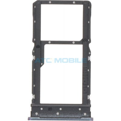 Držák SIM a microSD Motorola Moto G31 (XT2173) šedý, originální – Zboží Živě