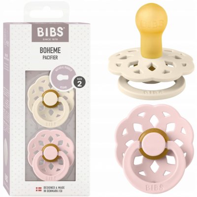 Bibs Boheme přírodní kaučuk 2ks ivory blossom – Zboží Mobilmania