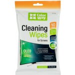 ColorWay CW-1074 Čisticí ubrousky, vlhčené, pro LCD monitory, televize, notebooky, 15 x 20 cm, 40ks CW-1074 – Zboží Mobilmania