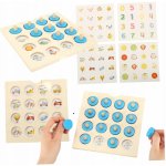 InnoVibe Dřevěné deskové pexeso 4 kartičky – Sleviste.cz