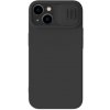Pouzdro a kryt na mobilní telefon Apple Pouzdro Nillkin CamShield Silky Magnetic Apple iPhone 13/14 černé