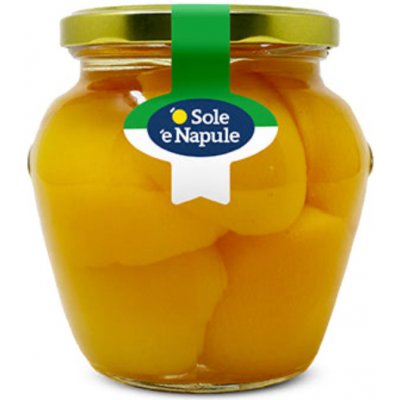O Sole e Napule Kompot broskve O Sole e Napule 560 g – Zboží Dáma
