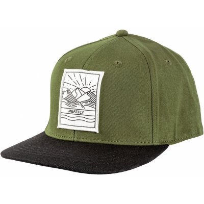 Meatfly Tyler Snapback Sunny Olive / Black Černá – Zbozi.Blesk.cz