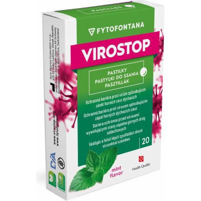 Herb Pharma Fytofontana Virostop máta 20 pastilek – Hledejceny.cz