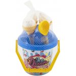 Teddies Sada na písek kbelík formičky zmrzlina Modrá – Sleviste.cz