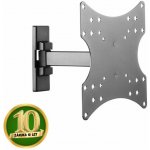 Držák na TV 23"- 42" na zeď Holmios, kloubový 90°h 3-10°v, nosnost 20kg, 10 let záruka – Hledejceny.cz