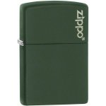 ZIPPO GREEN MATTE LOGO 26093 – Sleviste.cz
