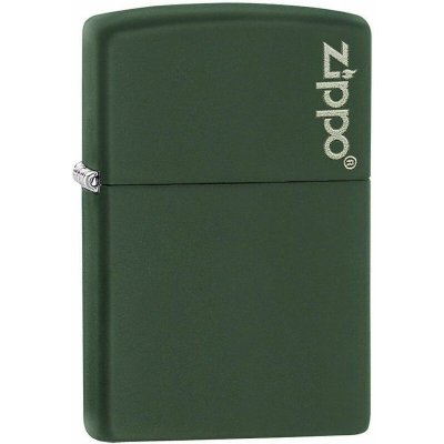 ZIPPO GREEN MATTE LOGO 26093 – Sleviste.cz