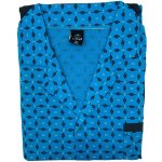 N-feel pánské nadměrné bavlněné pyžama s dlouhým rukávem na rozepínání KEVIN modrá – Hledejceny.cz