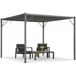 Garden Point pergola Malaga 3x3m Antracitová terasová – Hledejceny.cz