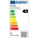 Ecolite LED žárovka LED7,2W-RETRO/A60/E27 teplá bílá – Hledejceny.cz