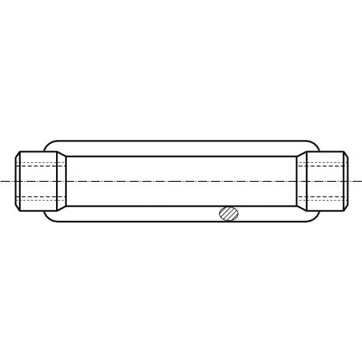 PROFISTYL DIN 1480 matice pro napínače žárový pozink Varianta: DIN 1480 matice pro napínače žárový zinek M16 – Hledejceny.cz