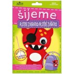 ARGUS Kreativní tvoření šijeme plstěné zvířátko příšerka 19110018 – Sleviste.cz