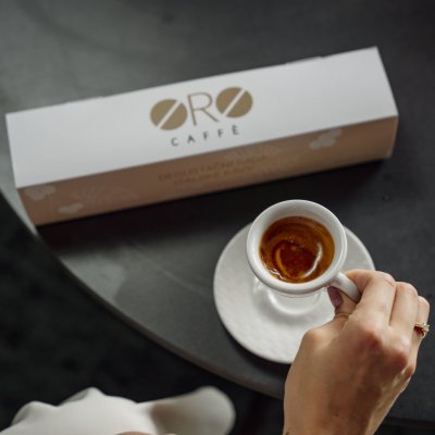 ORO Caffe Dárková sada tradiční Italské 5 x 22 g – Zboží Mobilmania