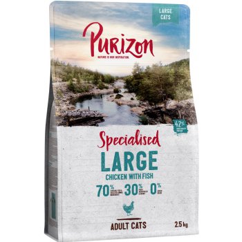 Purizon Large Adult kuře & ryba bez obilnin 2,5 kg