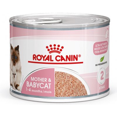 Royal Canin Mother & BabyCat Ultra Soft Mousse 48 x 195 g – Zbozi.Blesk.cz