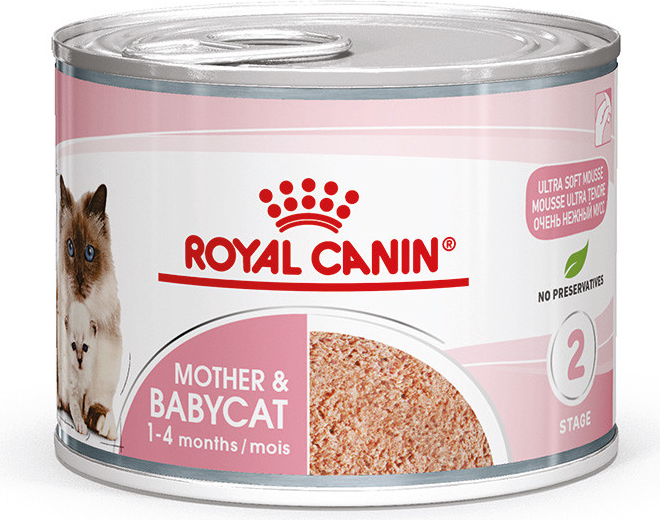 Royal Canin Mother & BabyCat Ultra Soft Mousse 12 x 195 g od 825 Kč -  Heureka.cz
