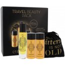 Orofluido Beauty Elixir olej a sérum na vlasy tekuté zlato Elixir 25 ml + šampon 50 ml + kondicionér 50 ml + sáček dárková sada