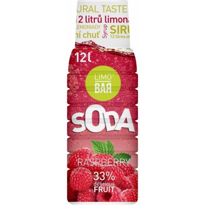 LIMO BAR Sirup Malina 0,5 l – Zboží Dáma
