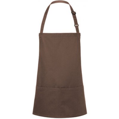 Karlowsky Krátká gastro zástěra KY123 Light-Brown 75x60cm – Hledejceny.cz