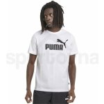 Puma ESS Logo Tee 58666602 white – Zboží Mobilmania