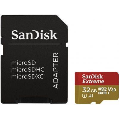 SanDisk microSDHC 32 GB UHS-I U1 173360 – Zbozi.Blesk.cz