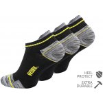 Ponožky pánské pracovní WORK kotníčkové 3 páry Černá – Zbozi.Blesk.cz