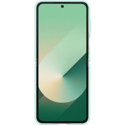 Samsung Galaxy Z Flip6 Ochranný kryt z veganské kůže Mint EF-VF741PMEGWW – Zboží Živě