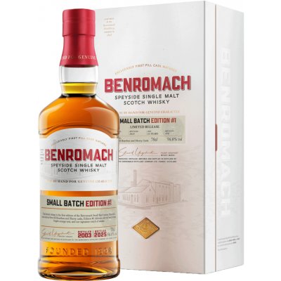 Benromach 2003 Small Batch Edition 1 56% 0,7 l (karton) – Hledejceny.cz