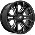 Fuel D711 RAGE 9x20 6x135 ET1 gloss black milled – Hledejceny.cz