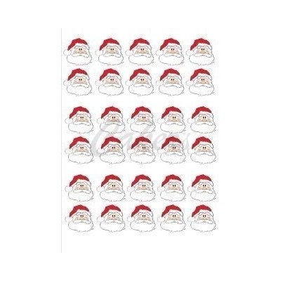 Sugar Steamp Pusinky předtištěné předlohy č.6 Santa pr. 2,8cm 54ks – Zboží Dáma