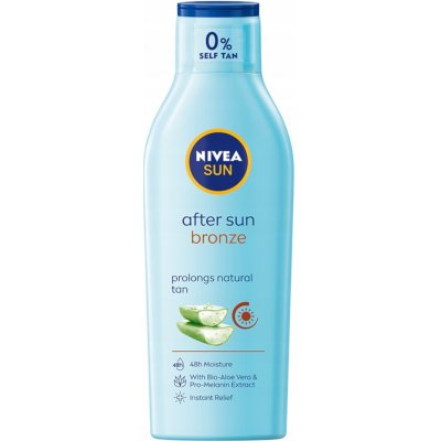 Nivea Sun Bronze Balzám po opalování prodlužující opálení 200 ml – Hledejceny.cz