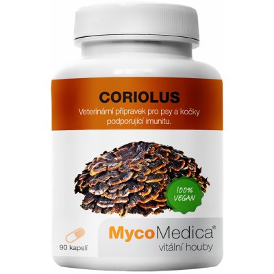MycoMedica Coriolus Versicolor Outkovka pestrá 2 x 90 kapslí – HobbyKompas.cz