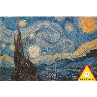Teile Vincent Van Gogh Sternennacht. 1000 dílků