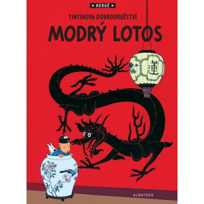 Tintin 5 - Modrý lotos - Hergé – Hledejceny.cz