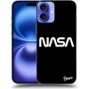 Pouzdro a kryt na mobilní telefon Apple Picasee silikonový černý obal pro Apple iPhone 16 Plus - NASA Basic