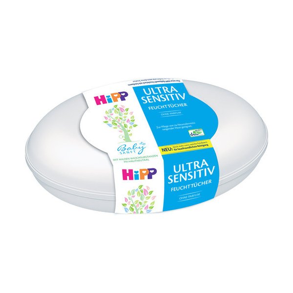 HiPP Babysanft Ultra Sensitive 52 ks + box od 108 Kč - Heureka.cz