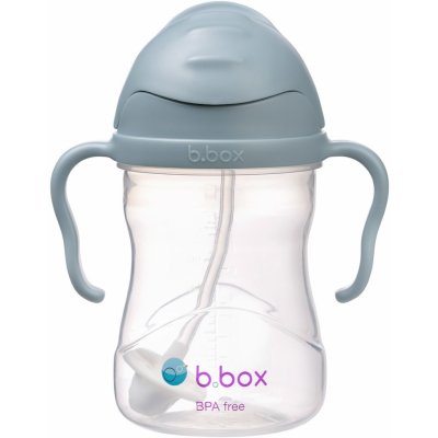 b.box hrneček s brčkem modrý 240 ml – Zboží Dáma