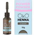 OKO Power Powder Henna prášková henna na obočí Brown 10 g – Zboží Dáma
