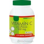 EDENPharma VITAMIN C 100 mg jahoda 40 tablet – Hledejceny.cz