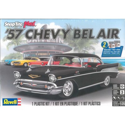 Revell Monogram Snap Kit auto 1529 `57 Chevy Bel Air 1:25