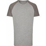 Pánské prodloužené směsové úzké triko Miners Mate vínová vínová melír MY111 – Zbozi.Blesk.cz