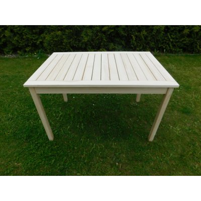 Krajča zahradní dřevěný stůl BEATA, Kaštan tmavý – Hledejceny.cz