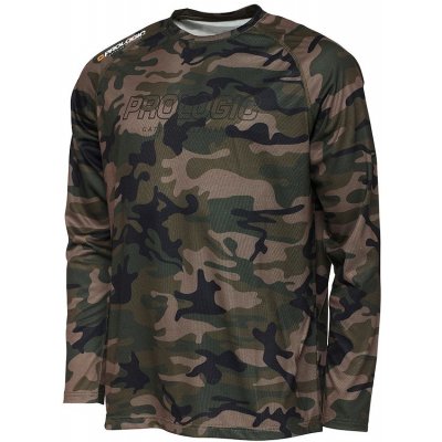 Prologic Triko Camo Long Sleeve T Shirt Camo – Zboží Dáma