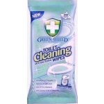 Green Shield Toilet Cleaning vlhčené ubrousky na povrchy WC 40 ks – Zboží Dáma