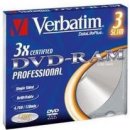 Verbatim DVD-RAM 4,7GB 3x, slim krabička, 3ks (43499)