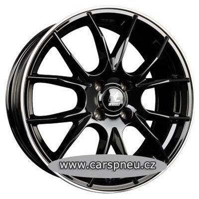 ITWHEELS Kira 7,5x18 5x108 ET48 black polished – Hledejceny.cz