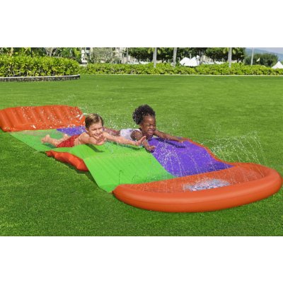 Bestway 52484 skluzavka vodní Double Slide 4,88 m – Hledejceny.cz